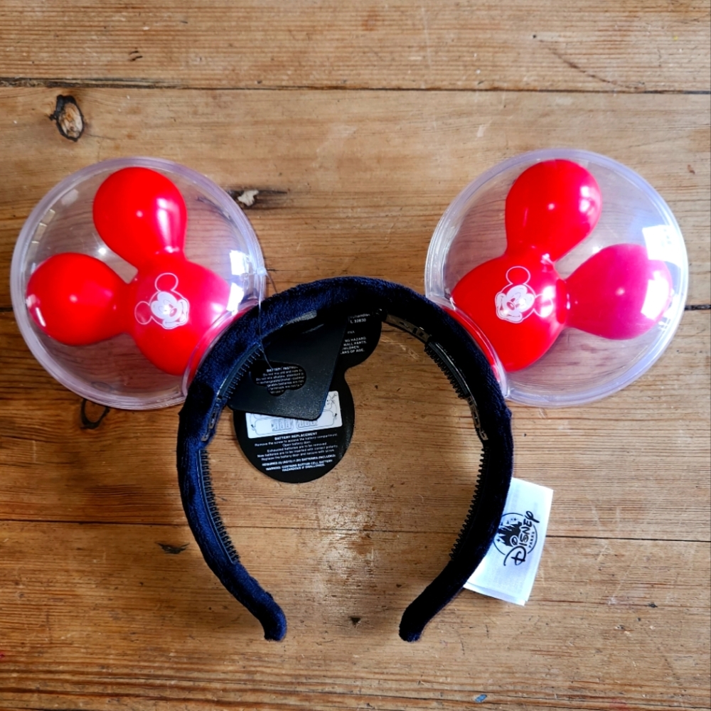 Light up mickey ears disney parks NWT